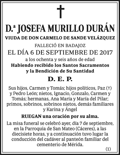 Josefa Murillo Durán